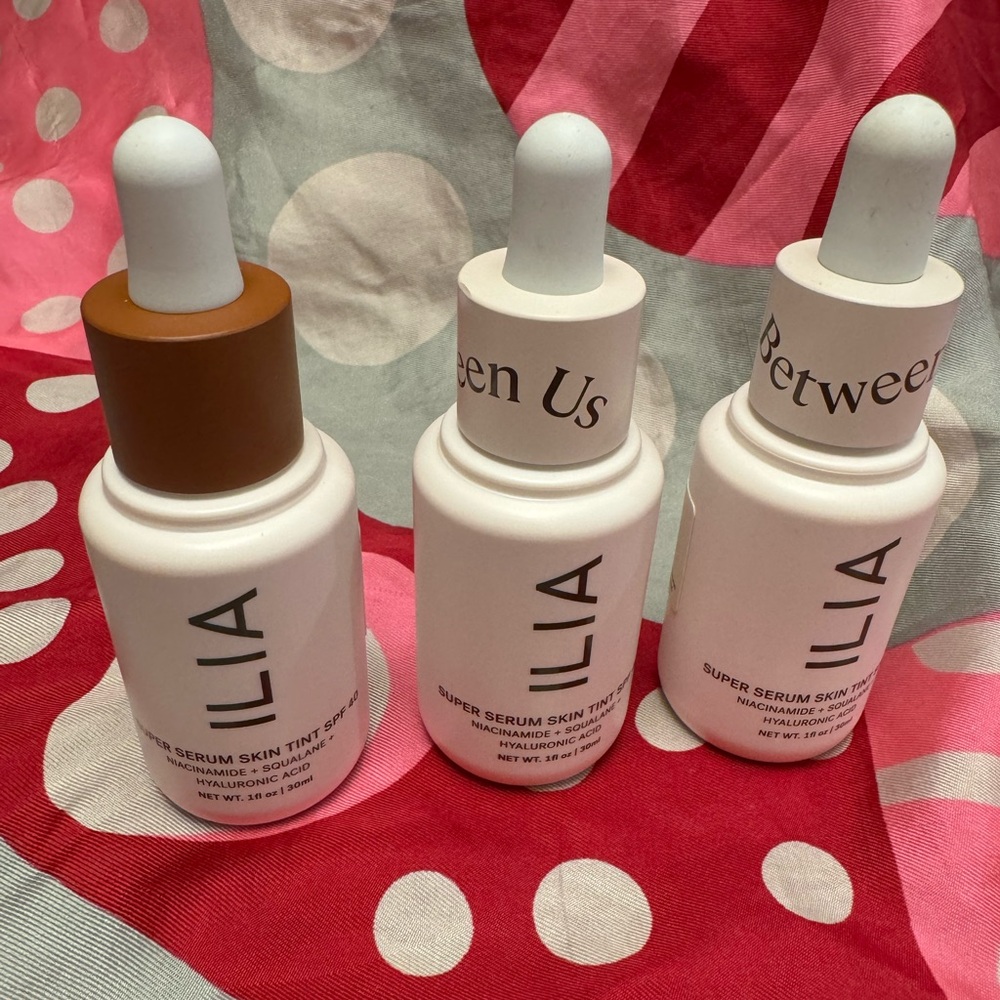 Ilia super serum skin tint choose a color- deeper shades st16 st16.5